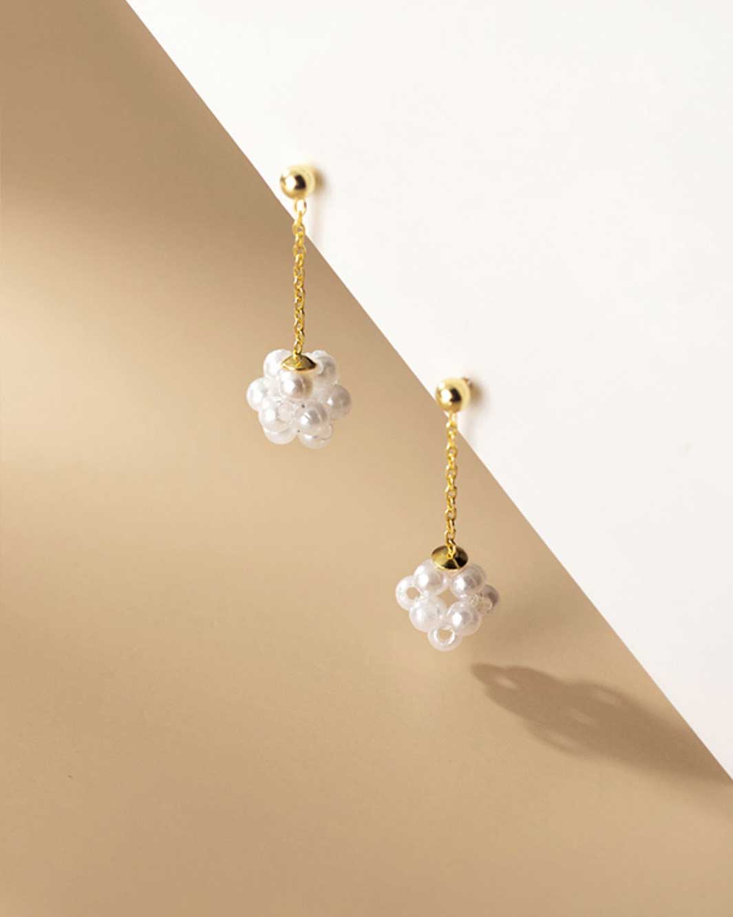 Bergin Pearl Drop Earrings