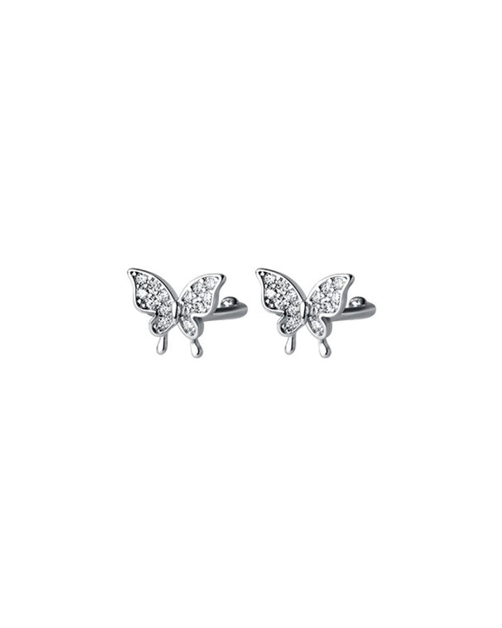 Alexis Butterfly Ear Cuffs and Jacket Earrings