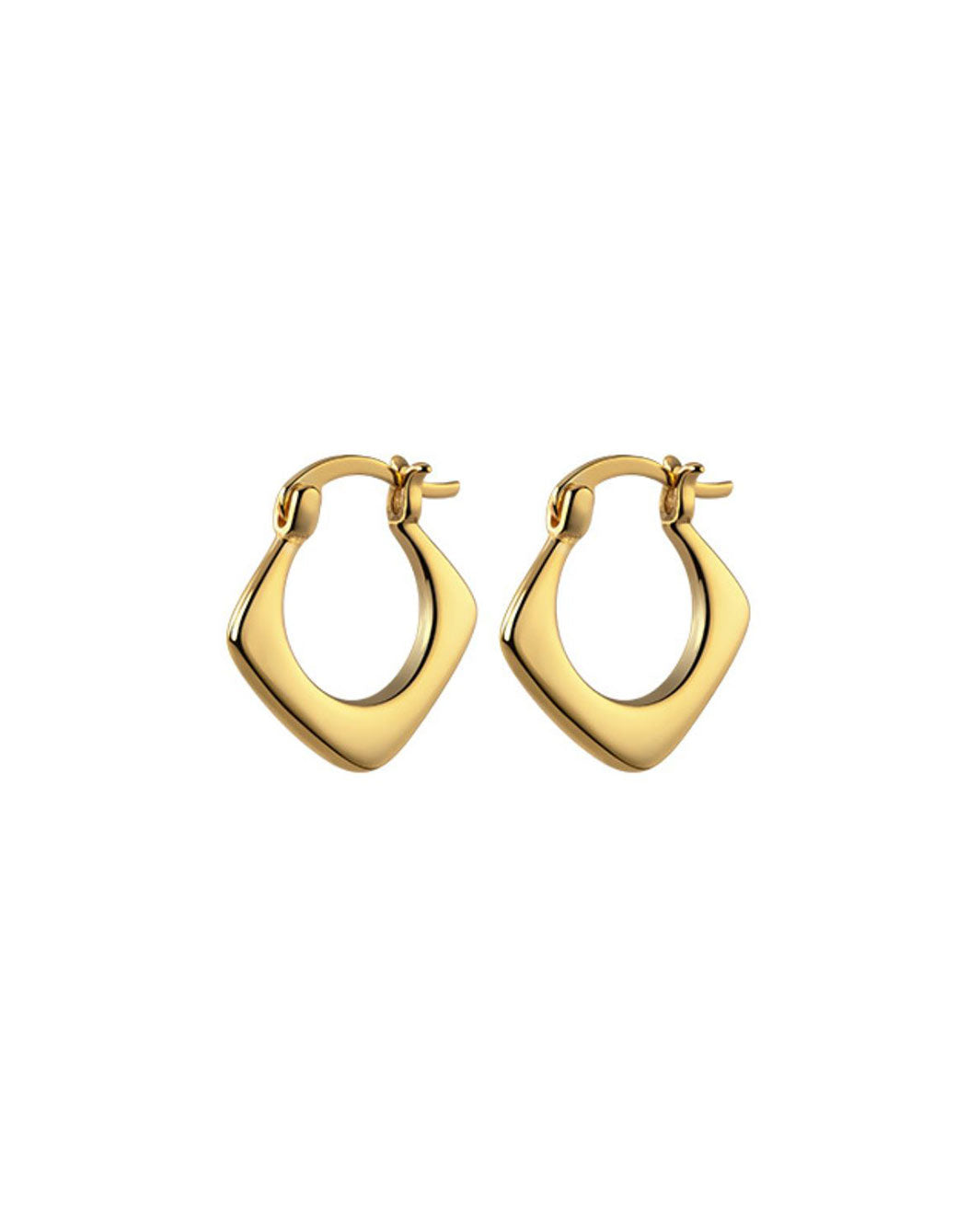 Arya Square Hoop Earrings