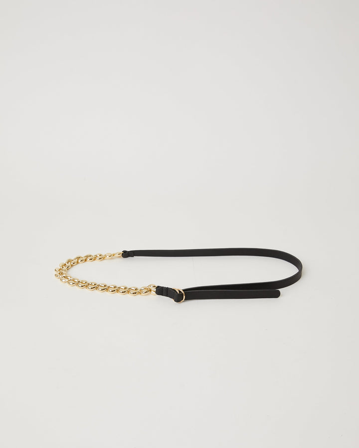 LILI CHAIN LEATHER BELT