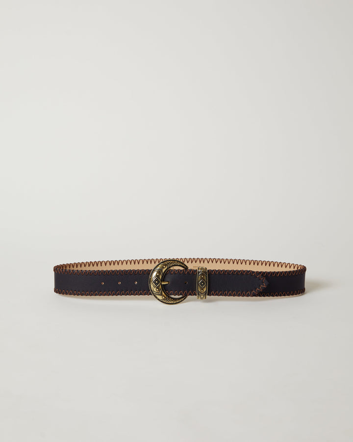 CLOVER LEATHER BELT