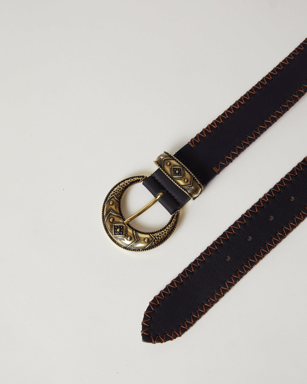 CLOVER LEATHER BELT