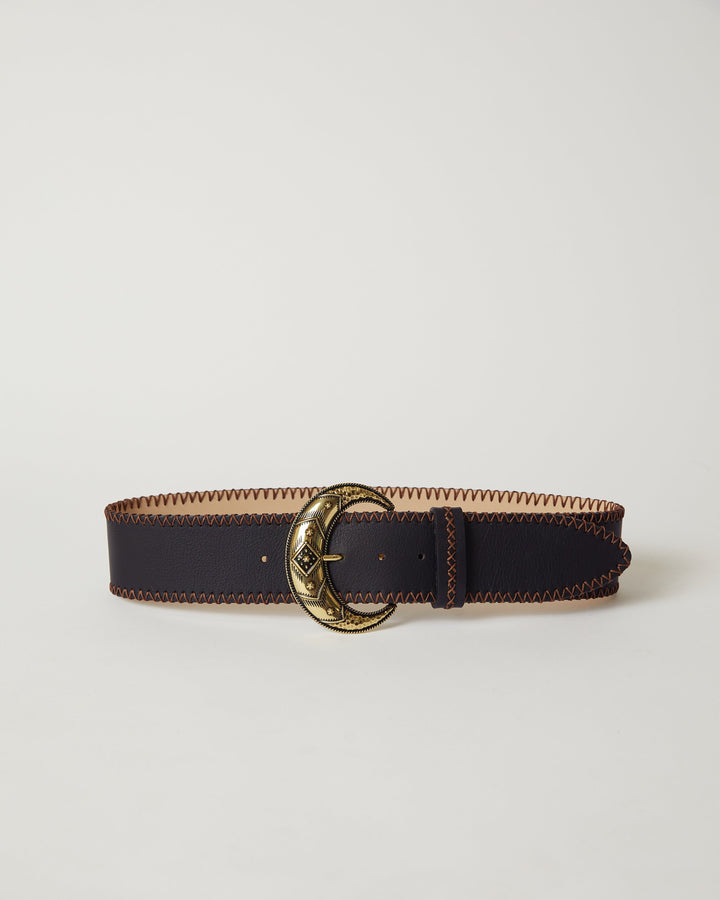 CLOVER WAIST LEATHER BELT