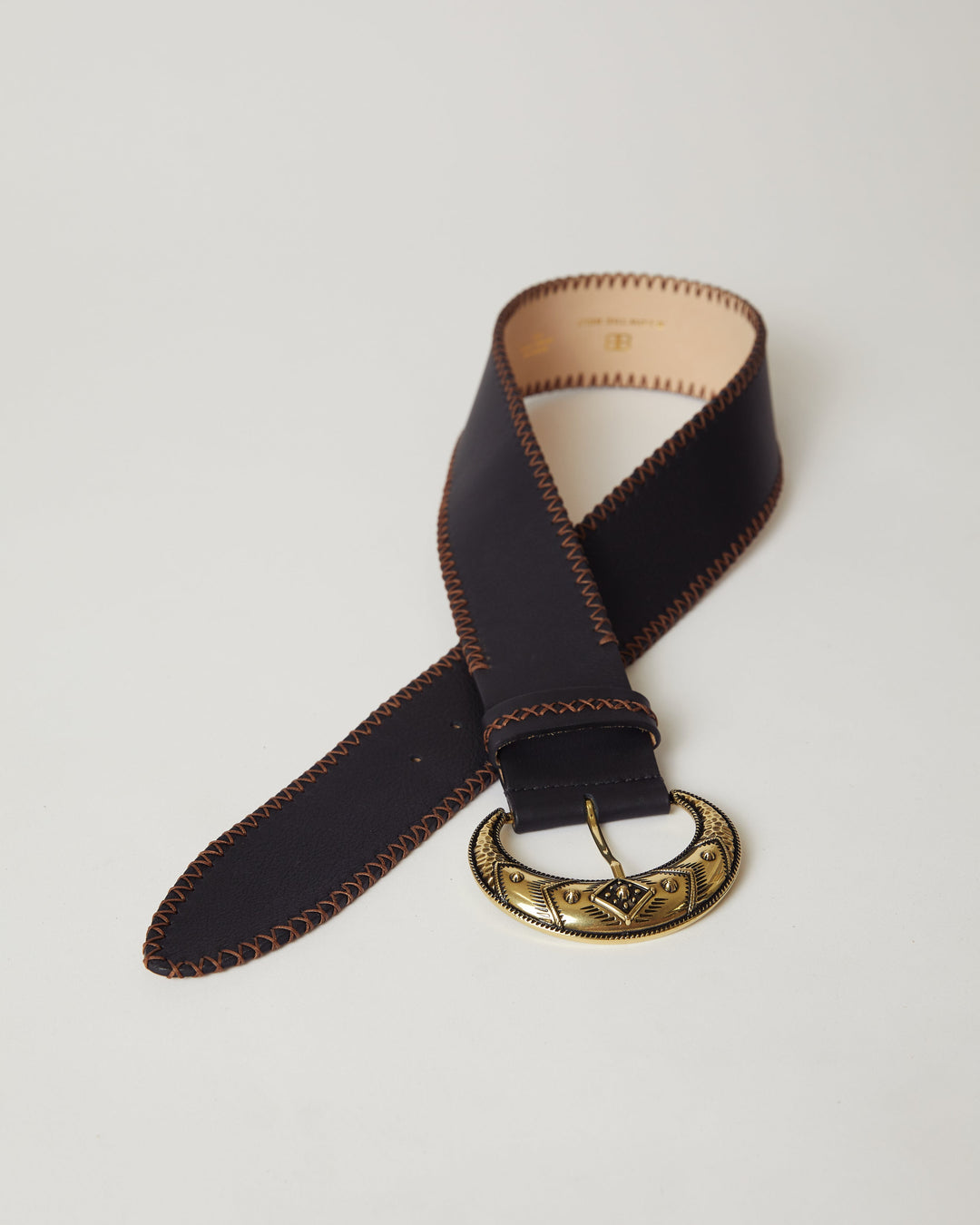 CLOVER WAIST LEATHER BELT