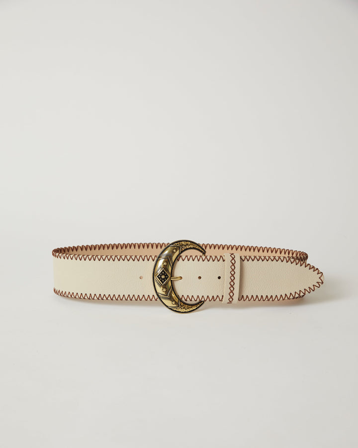 CLOVER WAIST LEATHER BELT