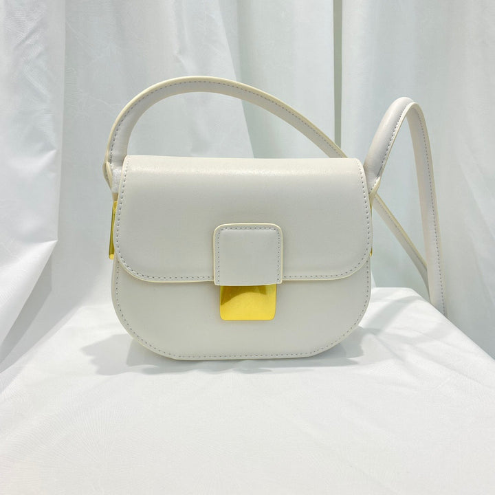 2024 New Leather Flap Bucket Bag