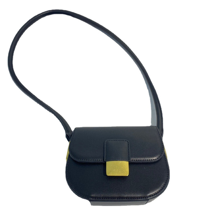 2024 New Leather Flap Bucket Bag