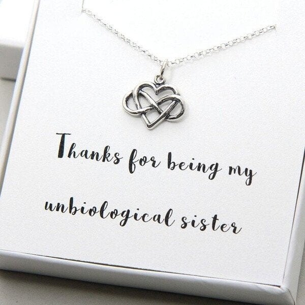 5th Anniversary Celebration Offer👭Unbiological Sister Necklace, Best Friend Necklace💖