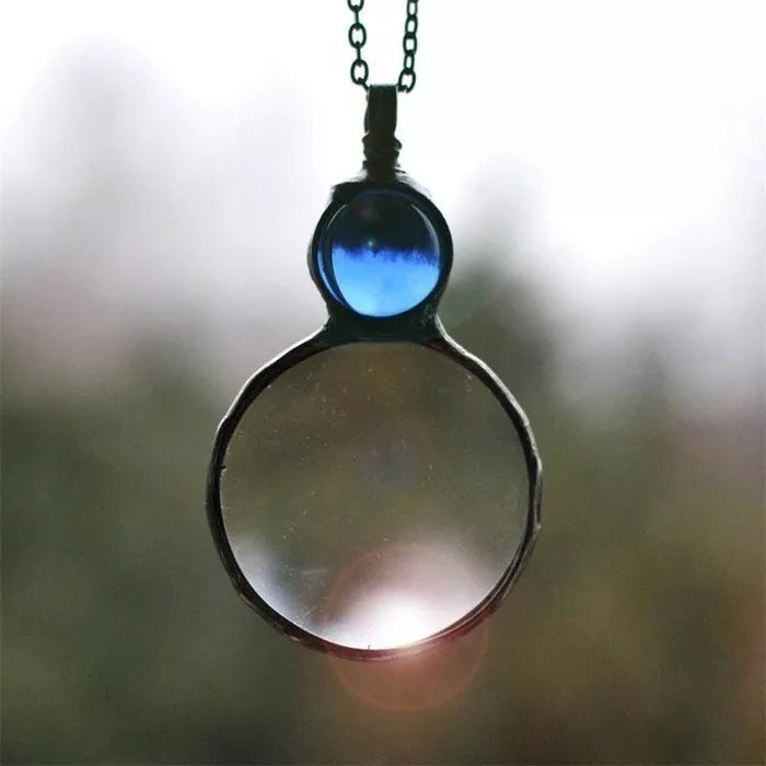 MAGNIFYING GLASS NECKLACE GIFT