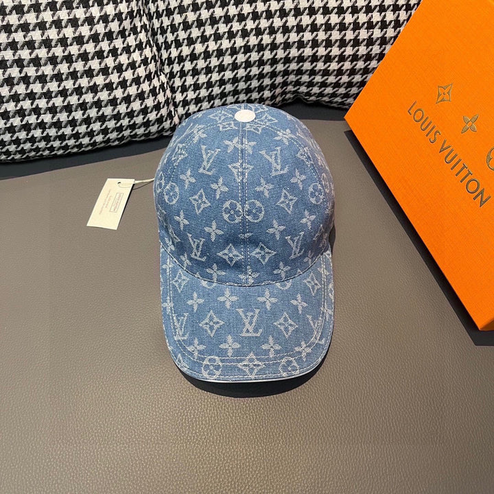 3 Colours Denim Jacquard Baseball Cap