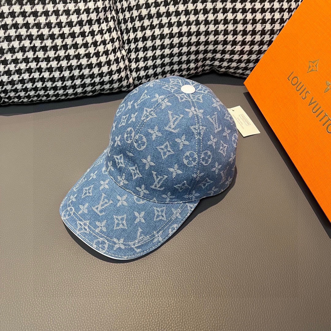 3 Colours Denim Jacquard Baseball Cap