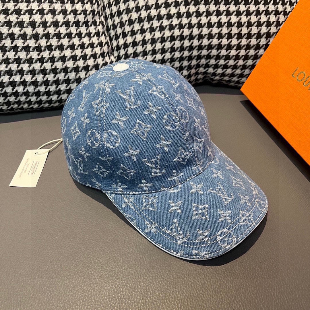 3 Colours Denim Jacquard Baseball Cap