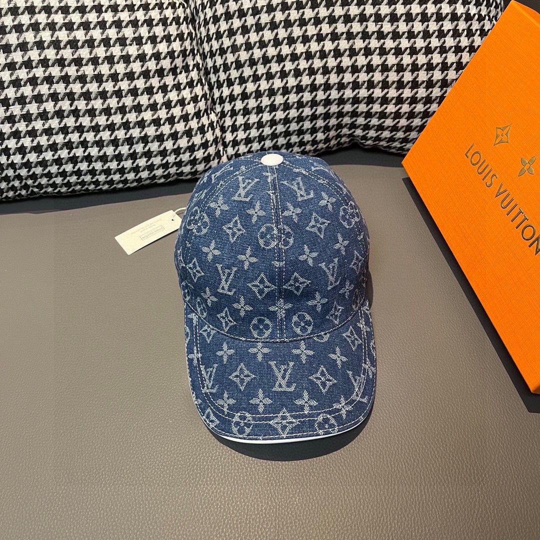 3 Colours Denim Jacquard Baseball Cap