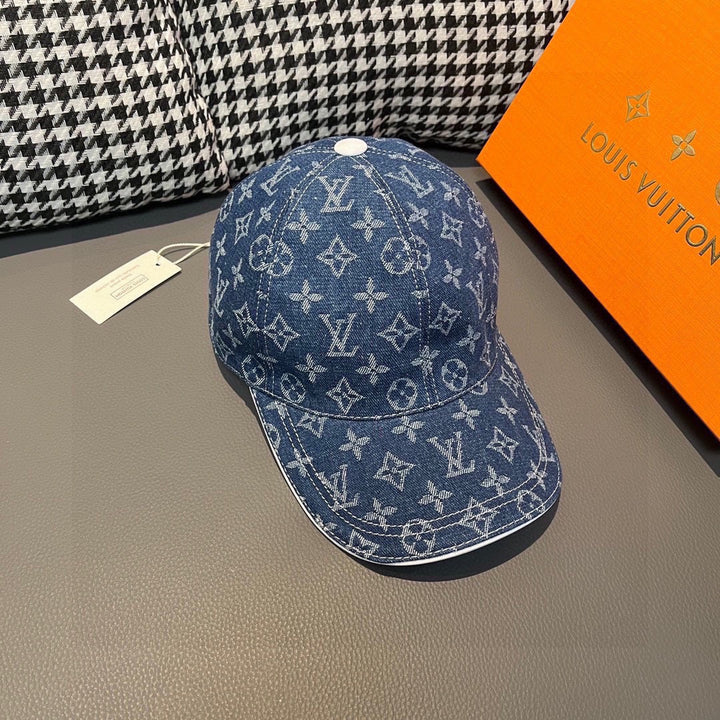 3 Colours Denim Jacquard Baseball Cap