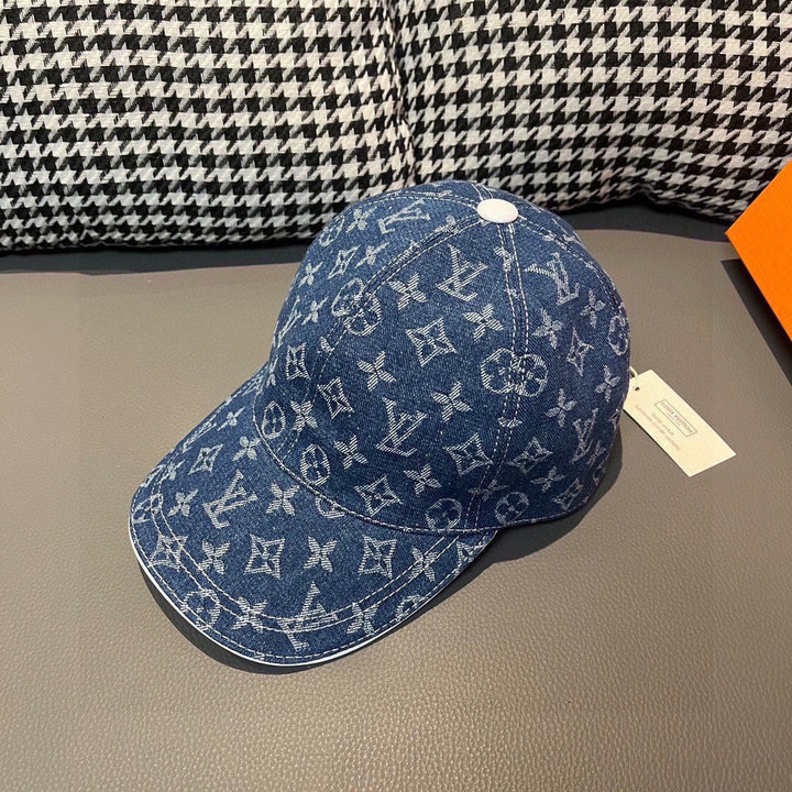 3 Colours Denim Jacquard Baseball Cap