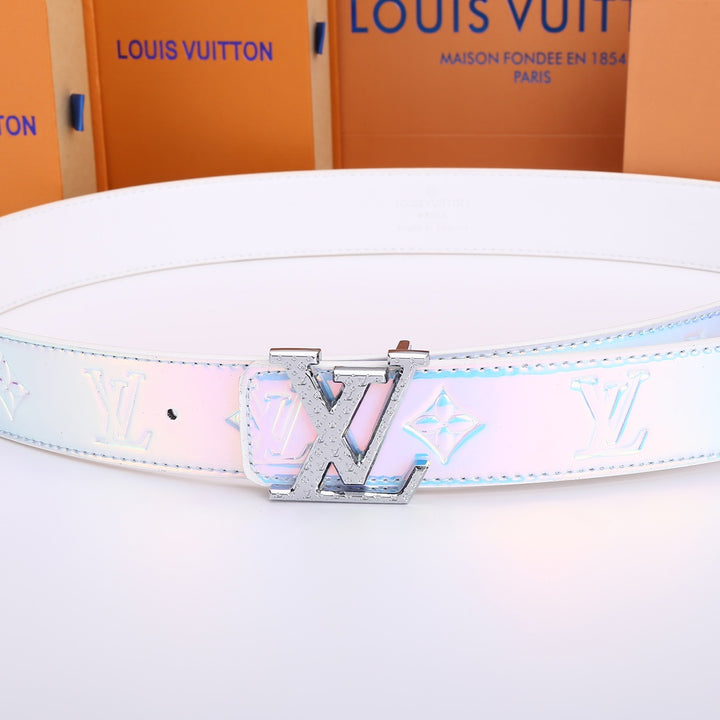 3 Colours Luxury Clover Print Belt