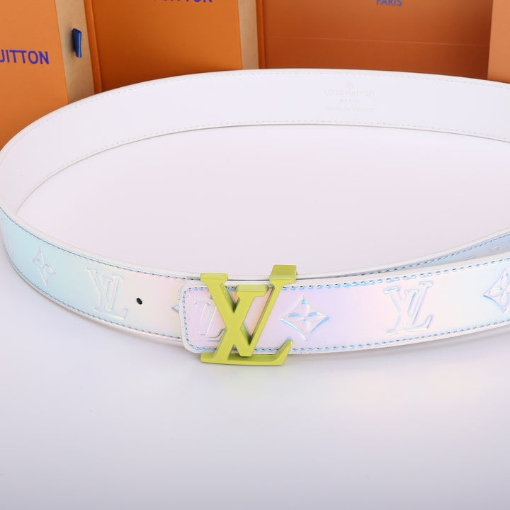 3 Colours Luxury Clover Fashion Printed Belt