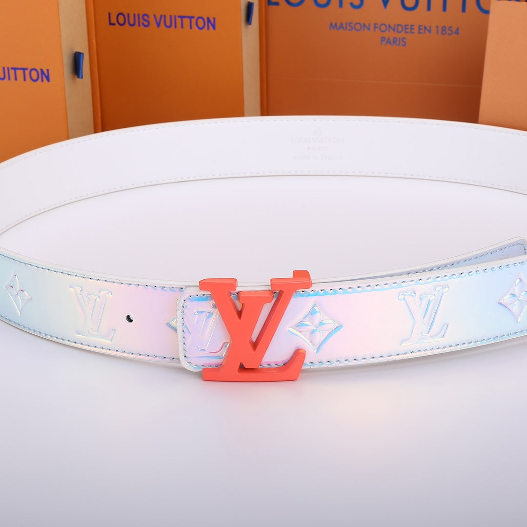 3 Colours Luxury Clover Fashion Printed Belt