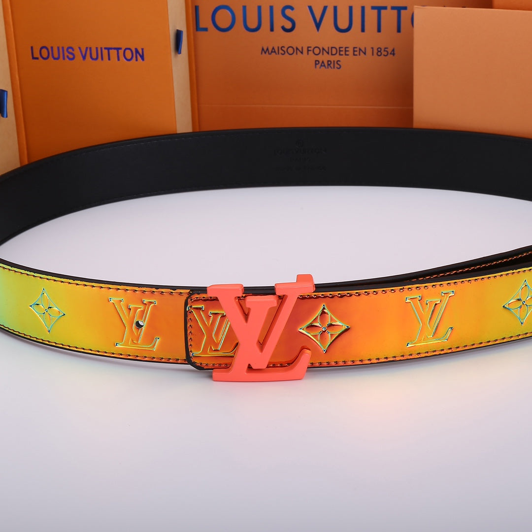 3 Colours Luxury Clover Fashion Printed Belt