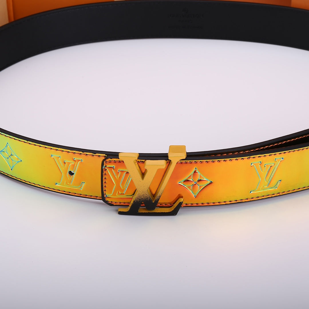 4 Colours Luxury Clover Print Belt