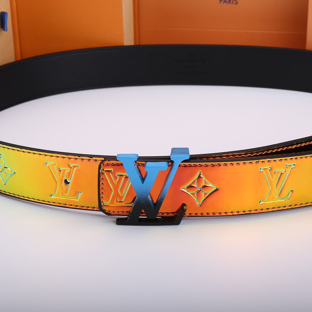 4 Colours Luxury Clover Print Belt