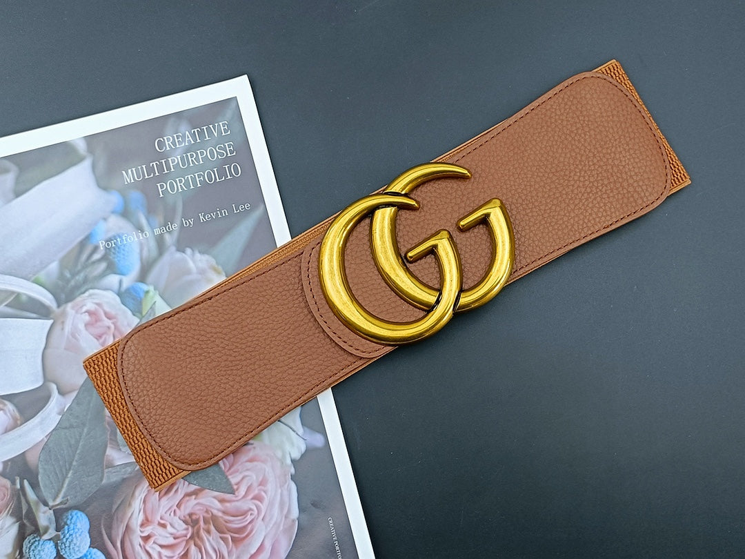 4 Colours GG Elastic Ladies Belt