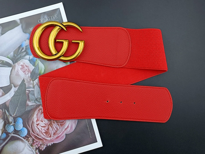 4 Colours GG Elastic Ladies Belt