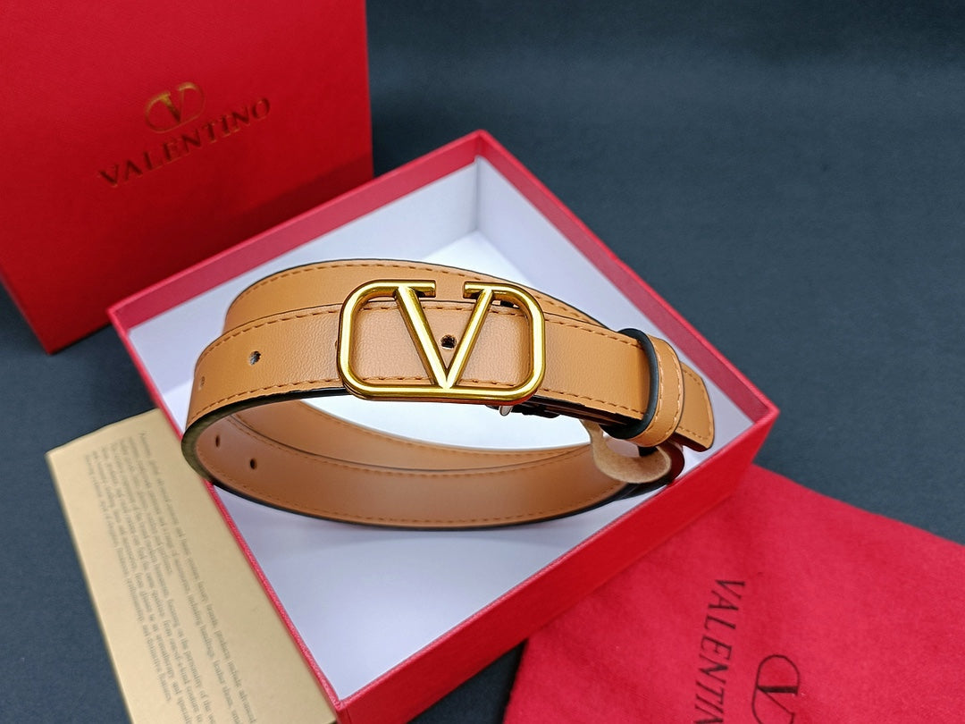 4 Colours Luxury Ladies Leather Belt