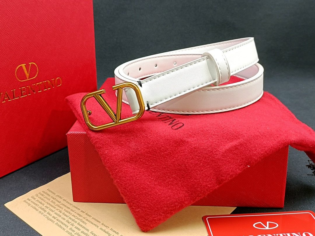 4 Colours Luxury Ladies Leather Belt