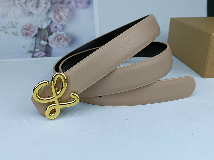 6 Colours Luxury Ladies Leather Belt