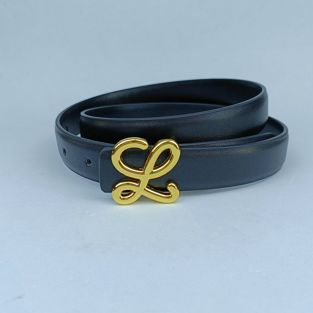 6 Colours Luxury Ladies Leather Belt