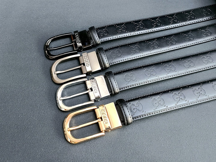 4 Colours Luxury Double G Printed Belt