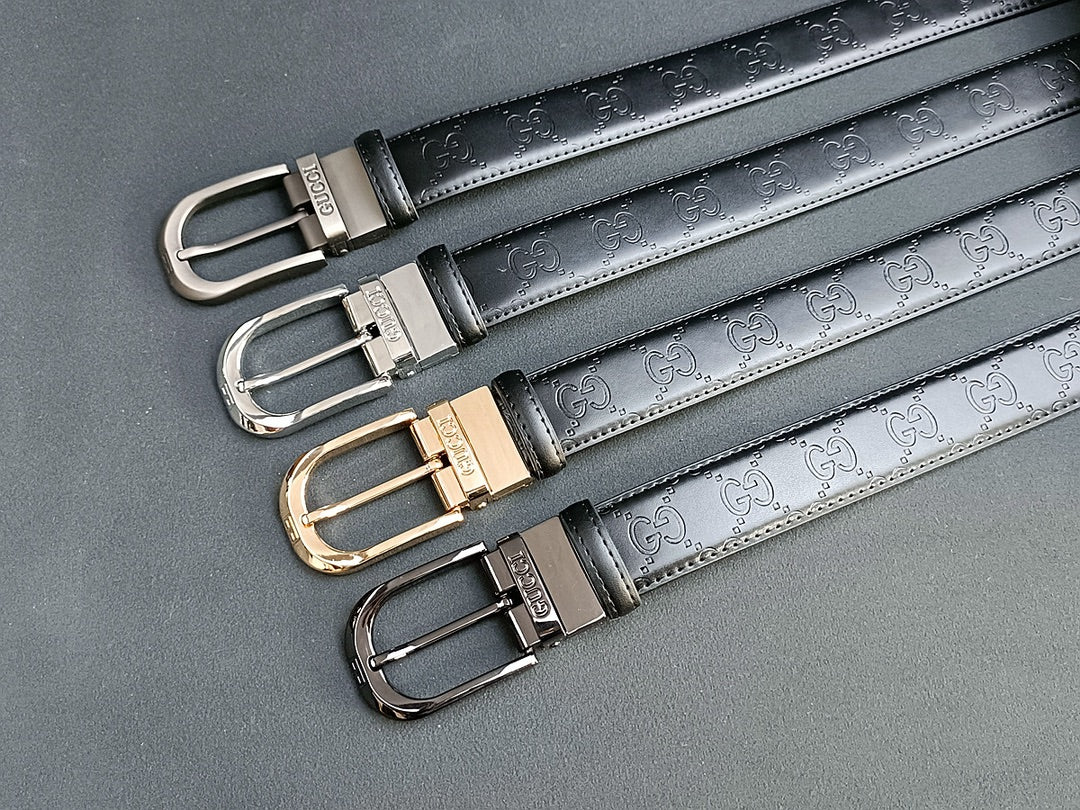 4 Colours Luxury Double G Printed Belt