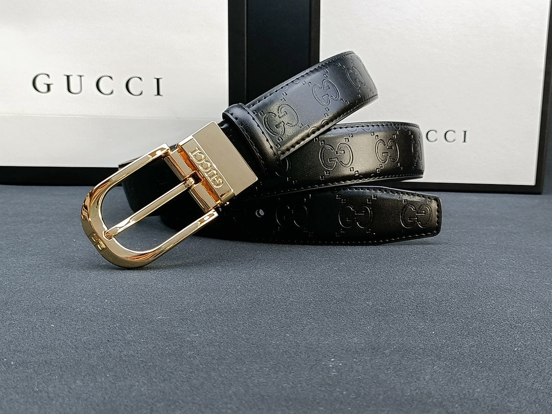 4 Colours Luxury Double G Printed Belt