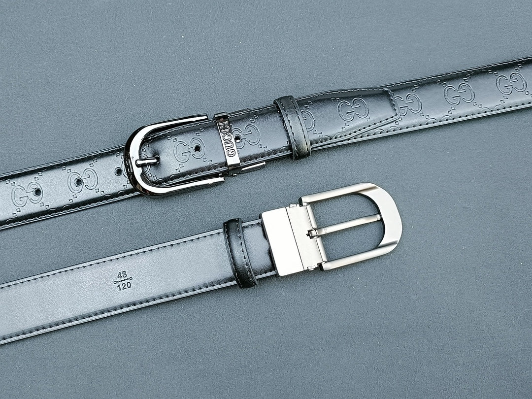 4 Colours Luxury Double G Printed Belt