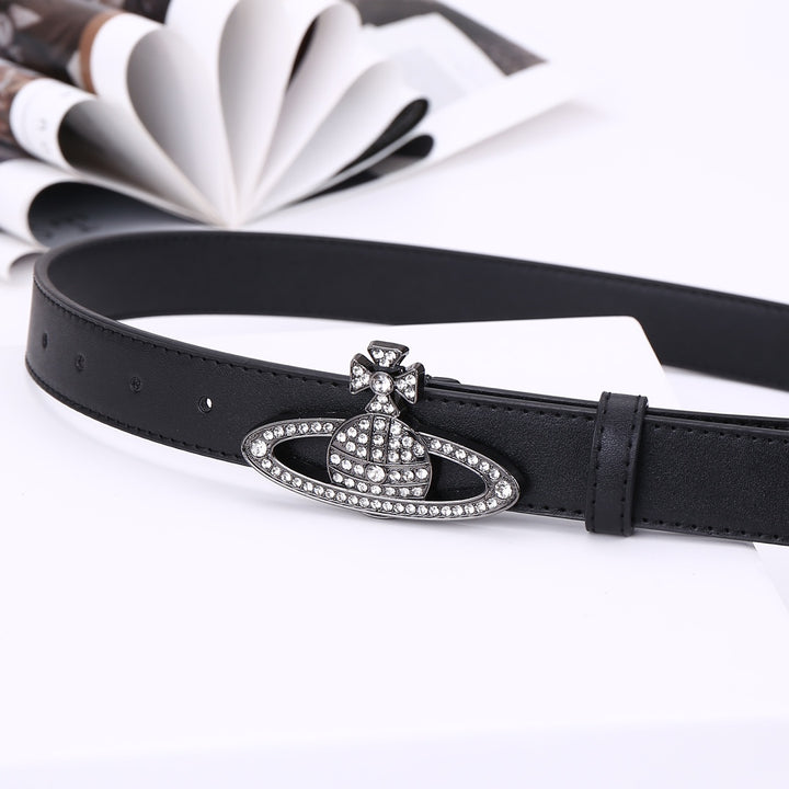 5 colours fashion ladies leather belt