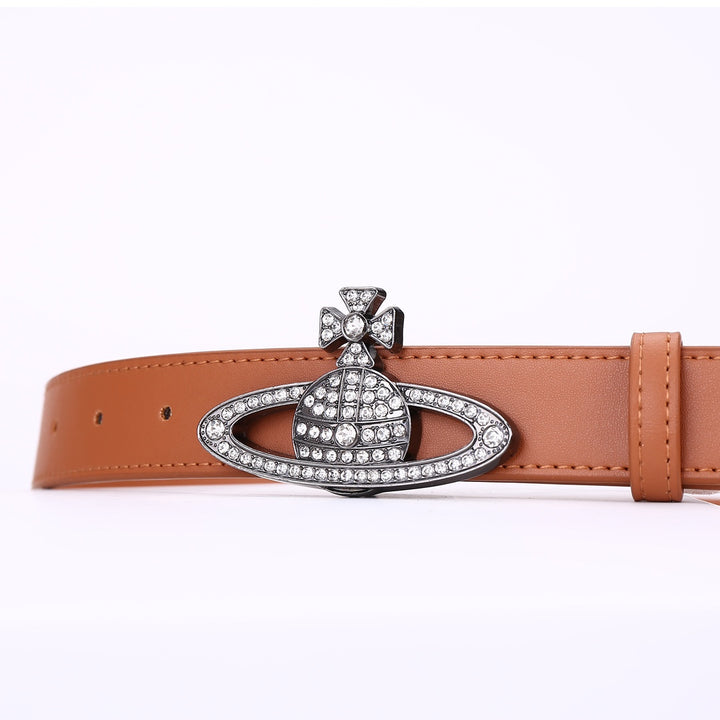 5 colours fashion ladies leather belt