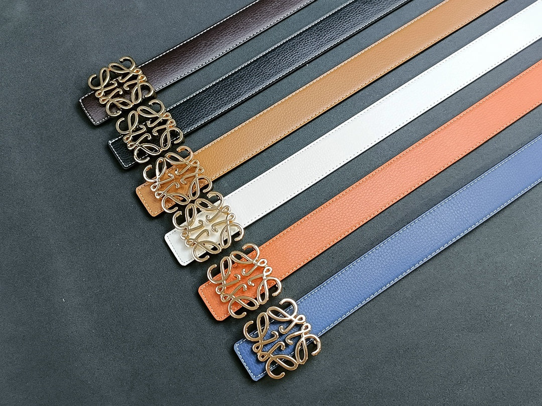 5 colours ladies fashion leather belt