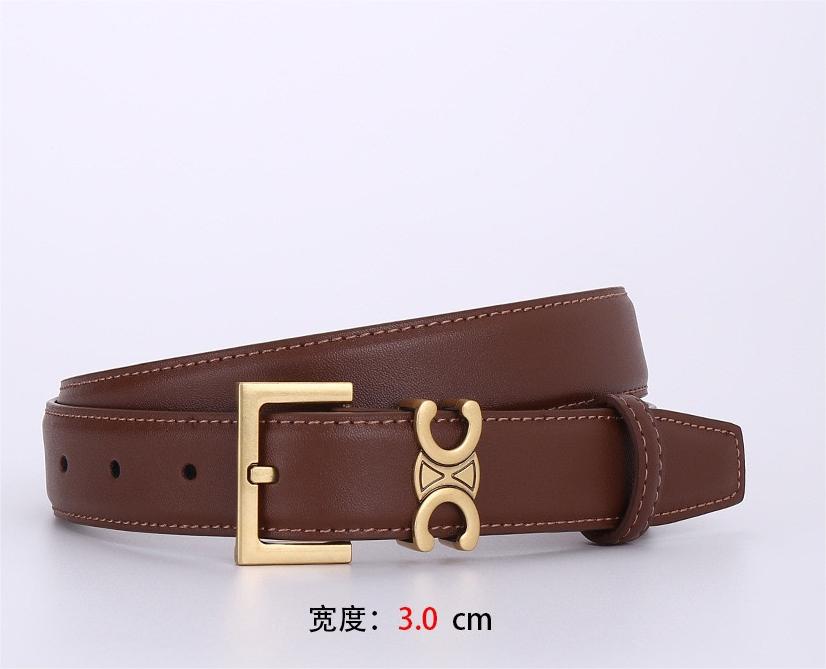 2 colours ladies fashion leather belt