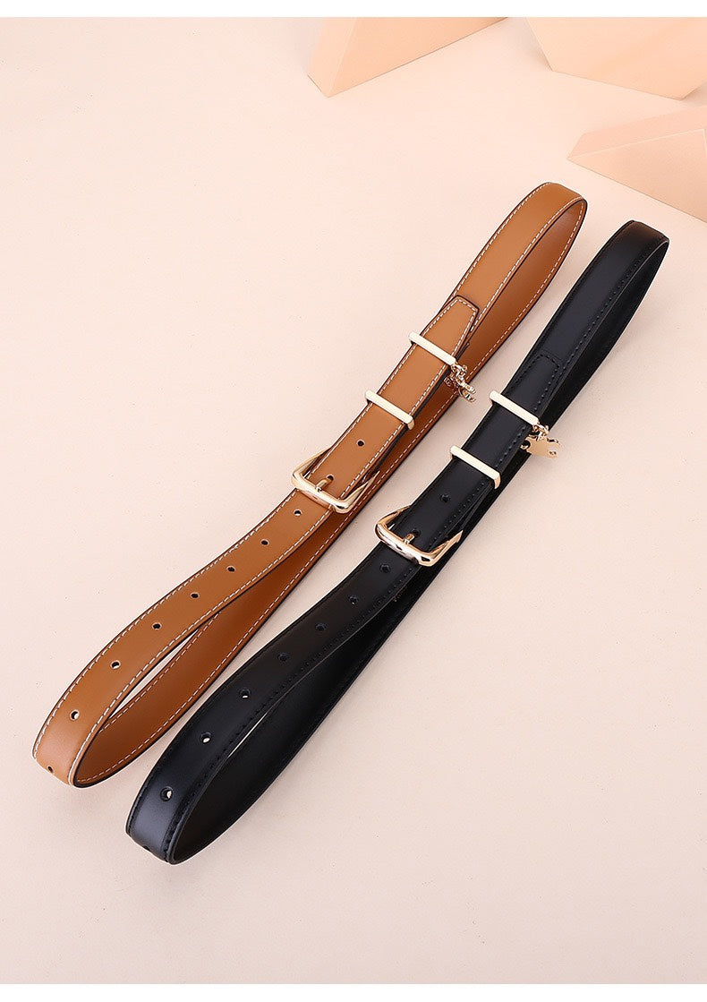 2 Colours Vintage Ladies Belt