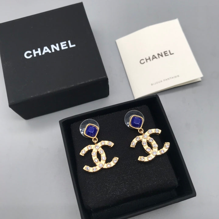 Fashion Double C Earrings