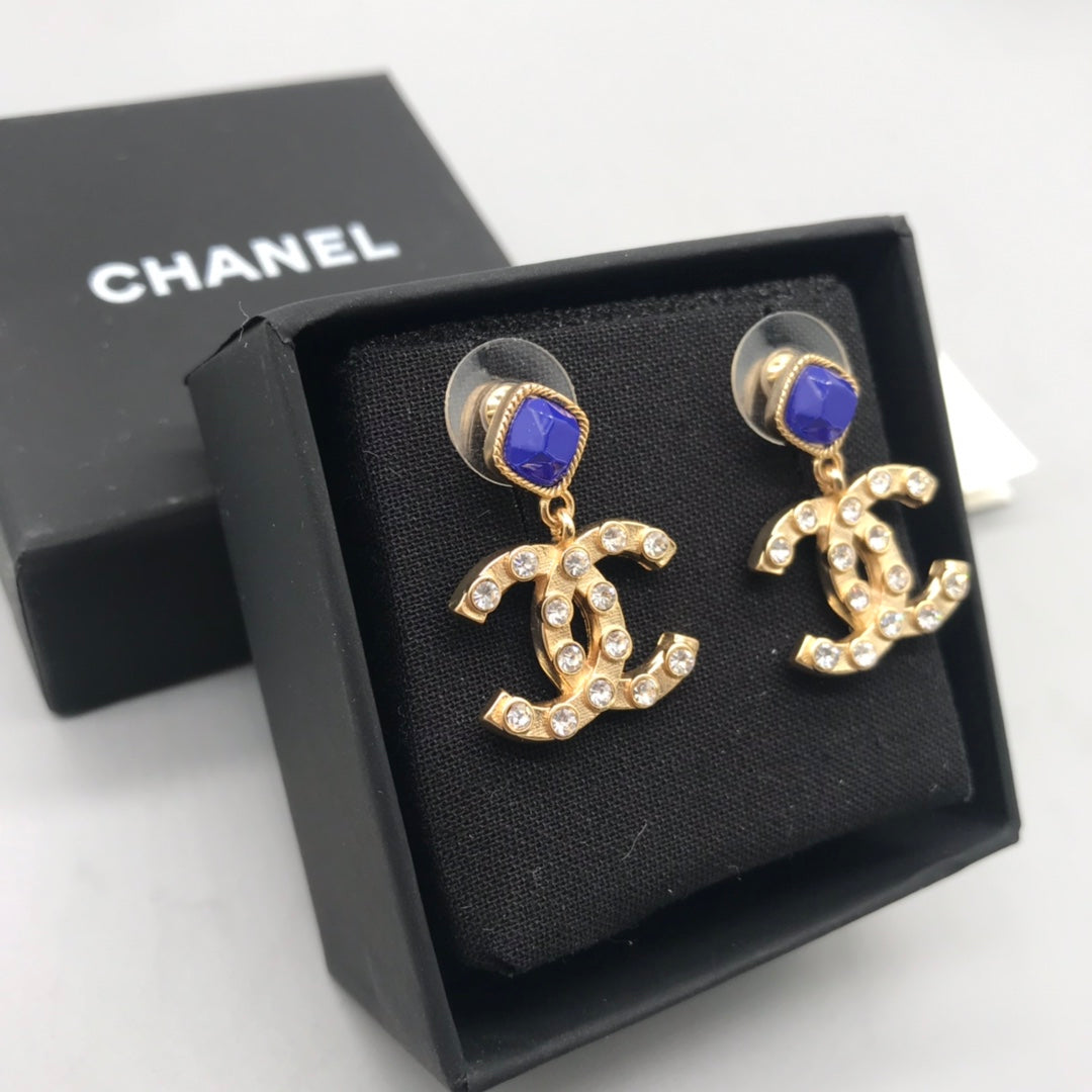 Fashion Double C Earrings