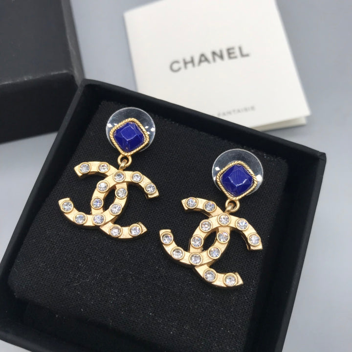 Fashion Double C Earrings