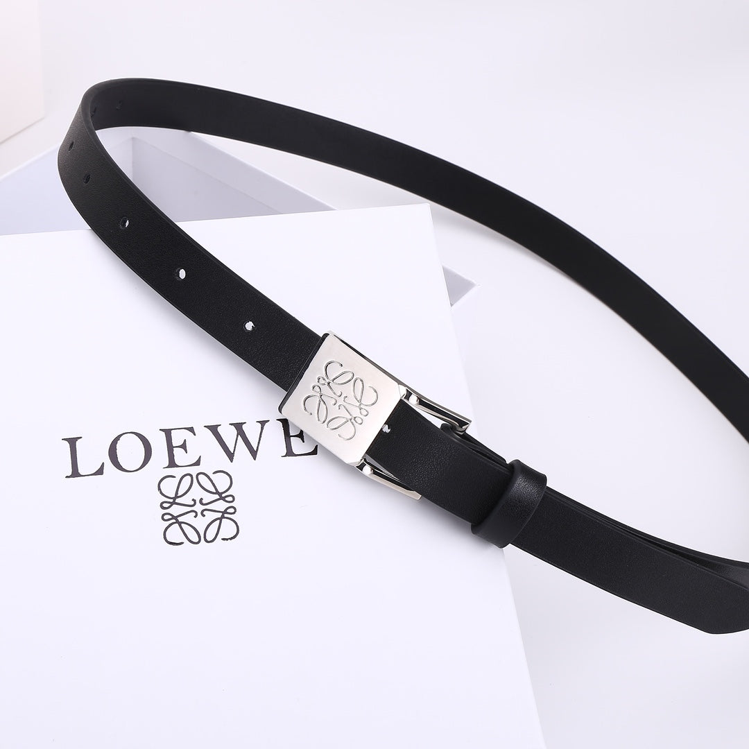 2 Colours Luxury Ladies Leather Belt