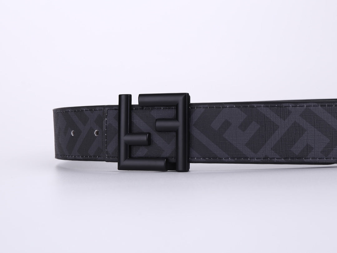 2 Colours Deluxe Double F Combination Buckle Belt