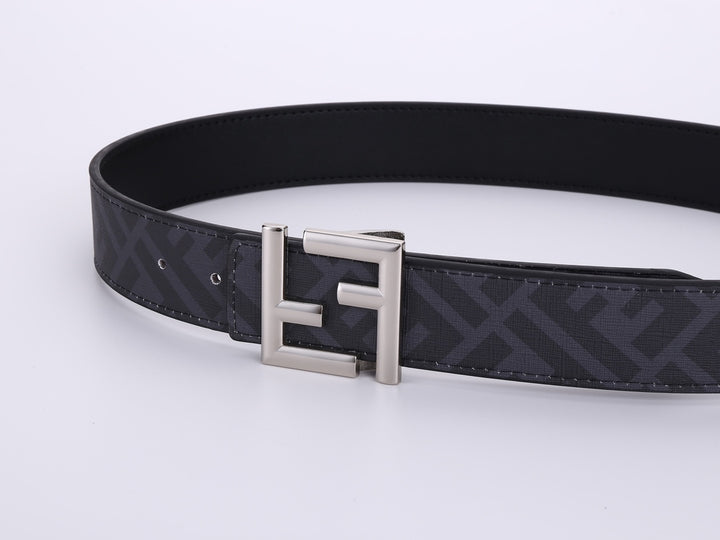 2 Colours Deluxe Double F Combination Buckle Belt