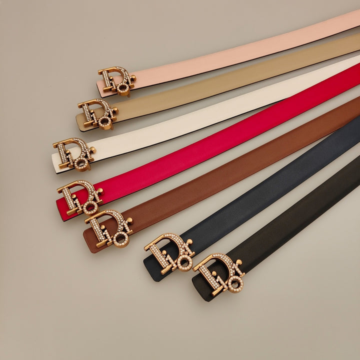 6 Colour Letter Combination Buckle Belt