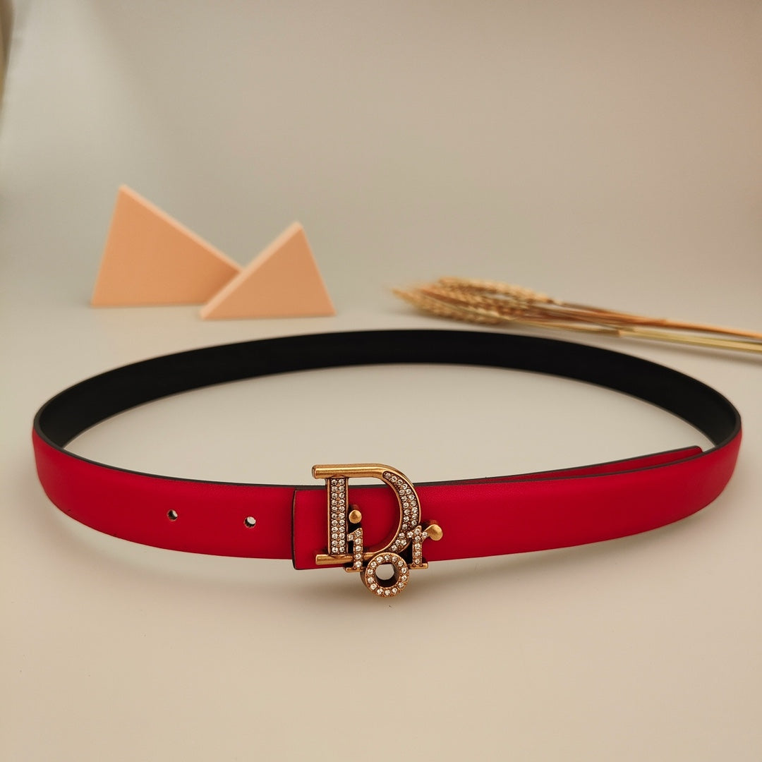 6 Colour Letter Combination Buckle Belt