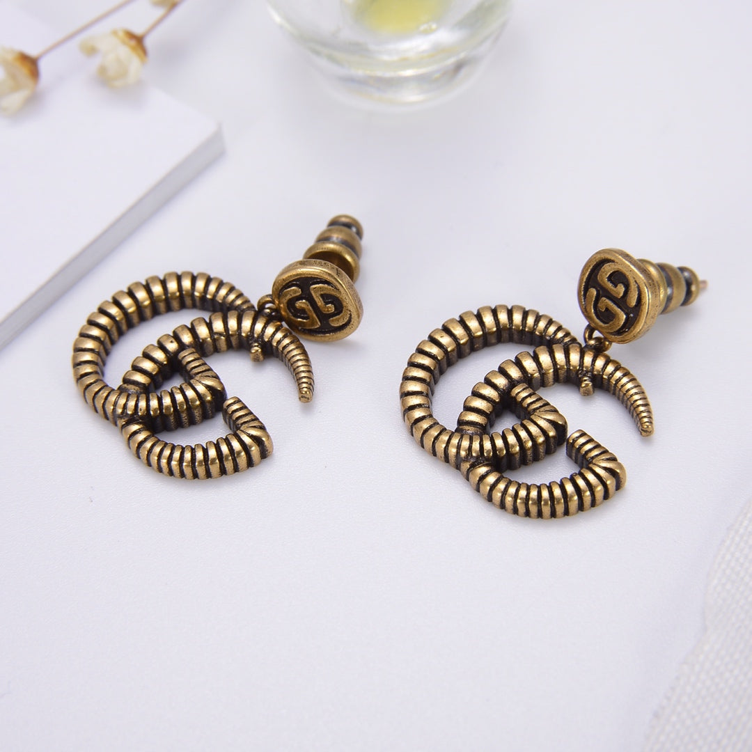 Vintage Double G Earrings