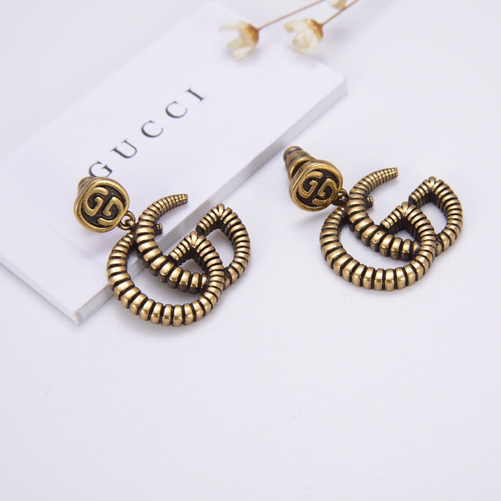 Vintage Double G Earrings